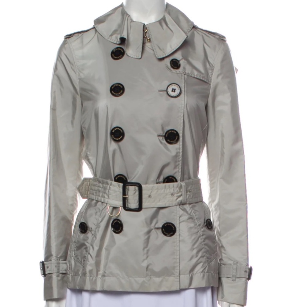 Burberry Utility Jacket Size M in Light Gray